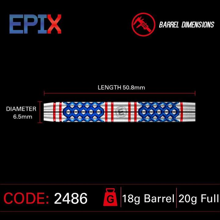 Produktbild Winmau Softdart Epix, 2486-20g (20 g)