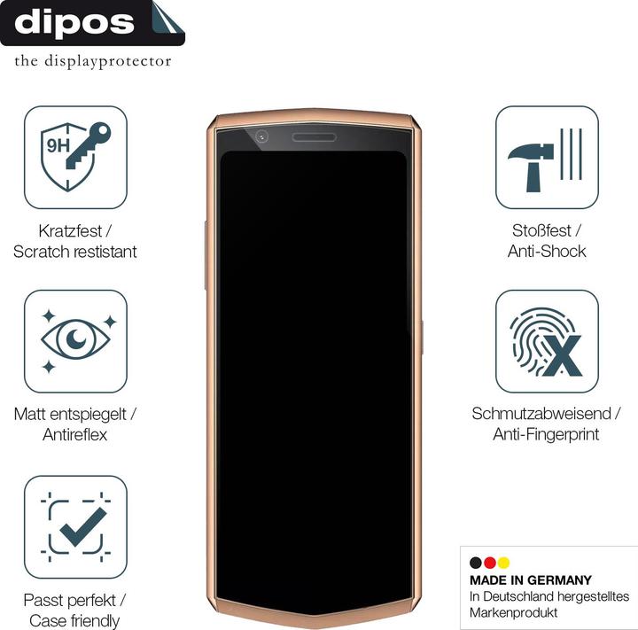 Produktbild Dipos Anti-Shock Displayschutz Matt 9H (1 Stück, Cubot Pocket 3)