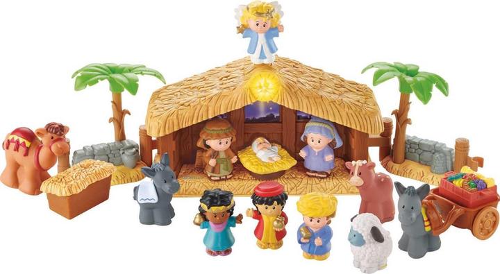 Image du produit Fisher-Price Crèche de Noël Little People