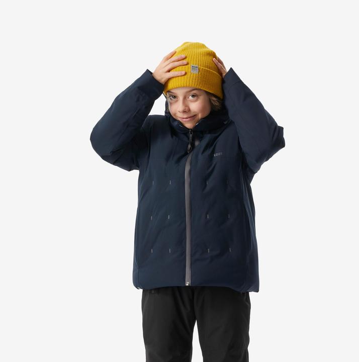 Image du produit Wedze Veste de ski enfants matelassée chaude et imperméable - 500 bleu (152)