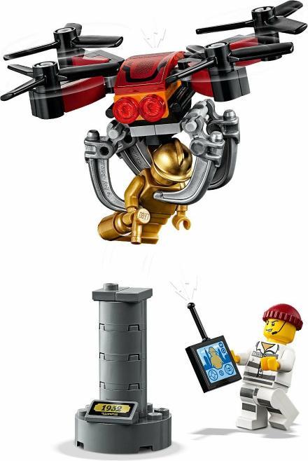 Actual product image LEGO Police drone hunt (60207, LEGO City)
