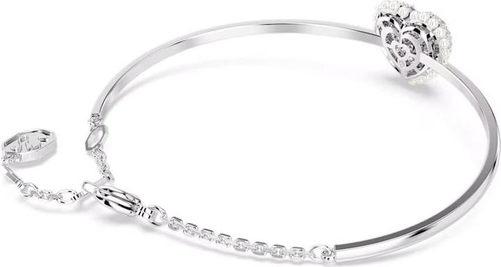 Image du produit Swarovski Hyperbola Bracelet Coeur Blanc (Métal Swarovski)