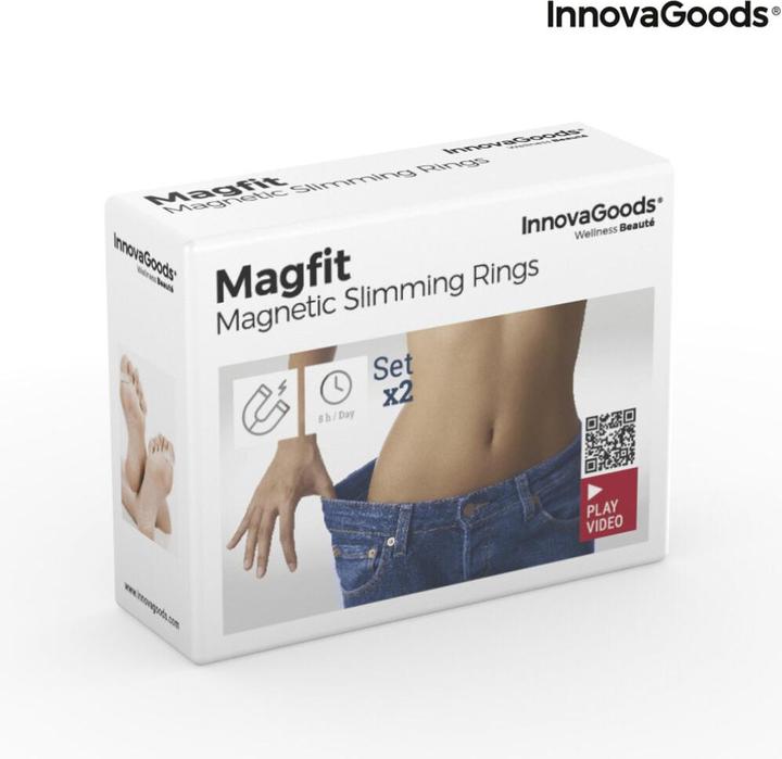 Immagine prodotto InnovaGoods Anelli magnetici per dimagrire Magfit confezione da 2 unità (Crema corpo)