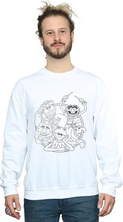 Produktbild Disney The Muppets Group Line Art Sweatshirt (S)