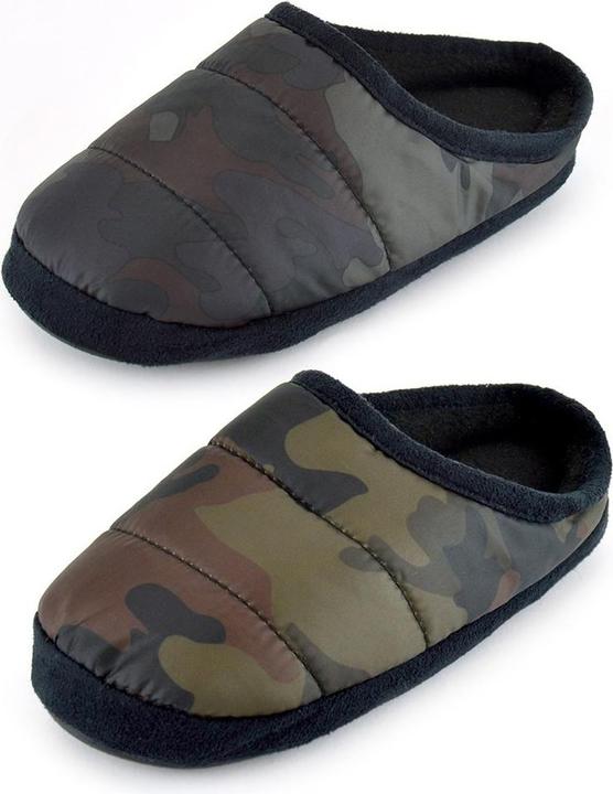 Image du produit Generic Pantoufles matelassées avec motif camouflage (31)