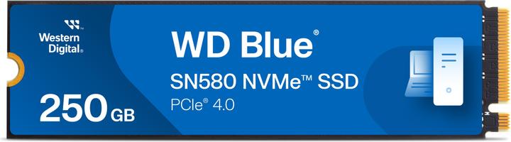 Immagine prodotto WD Blue SN580 (250 GB, M.2 2280)
