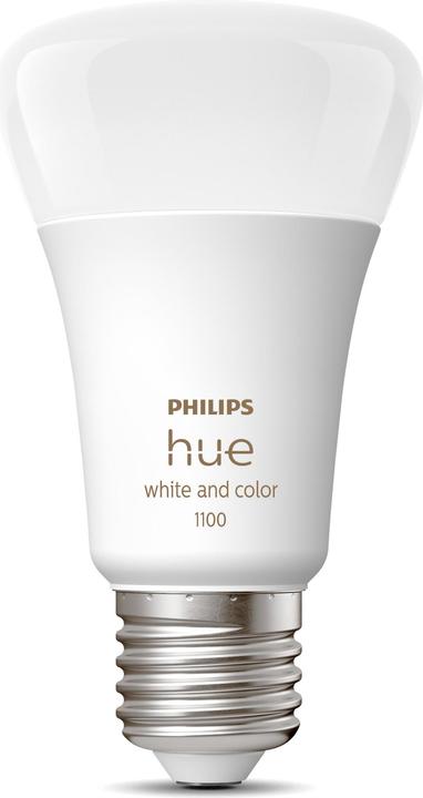 Actual product image Philips Hue White & Color Ambiance BT (E27, 11 W, 1100 lm, 1 x, F)