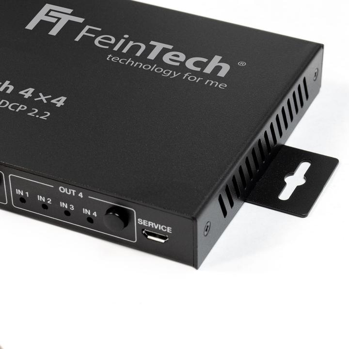 Image du produit FeinTech VMS04400 HDMI 2.0 Matrix Switch 4x4 mit Scaler