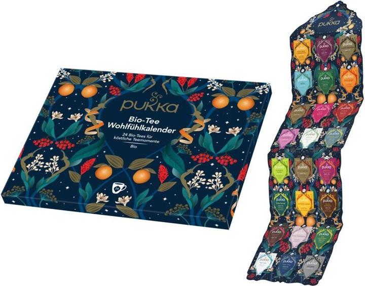 Actual product image Pukka Organic tea well-being calendar 2024 (42 g)