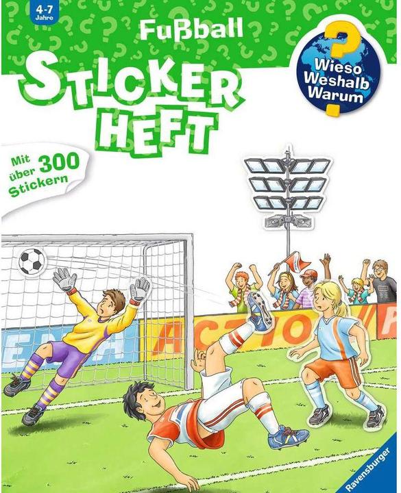 Immagine prodotto Ravensburger Libretto di adesivi: Calcio