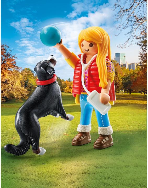 Immagine prodotto Playmobil 71738 Donna con cane da montagna (71738, Playmobil La mia vita)