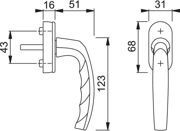 Immagine prodotto Hoppe Maniglie per finestre (Maniglie per finestre)