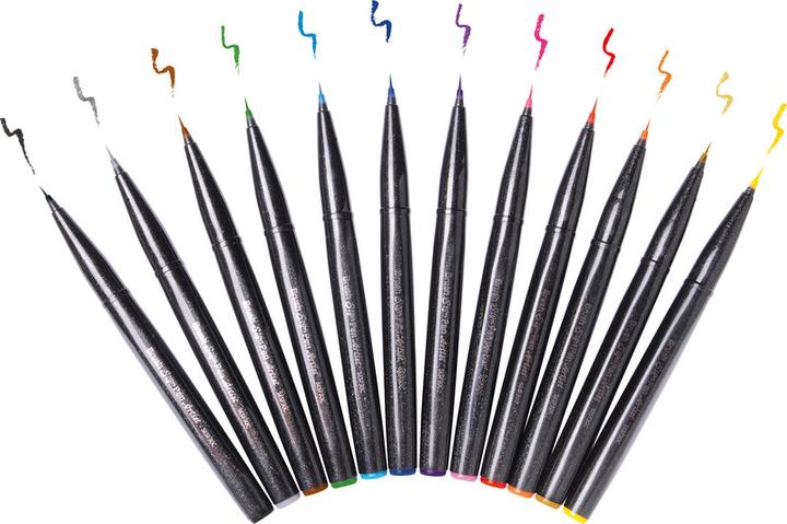 Immagine prodotto Pentel Penna a pennello Sign Pen Brush Artist (Pink, 1 x)
