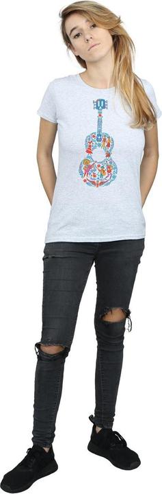 Immagine prodotto Disney Coco Guitar Pattern Maglietta Donna (S)