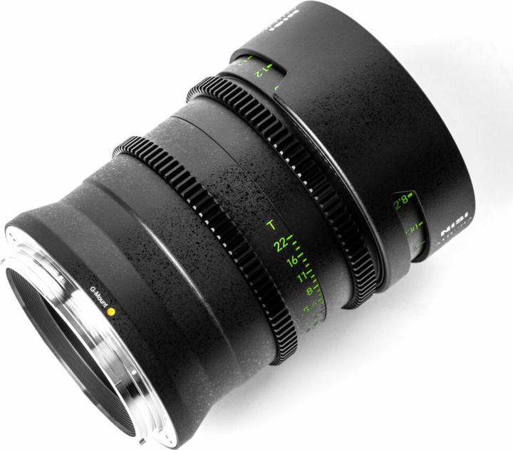 Actual product image Nisi 25mm ATHENA PRIME Full Frame Cinema Lens T1.9 (G Mount | No Drop In Filter)