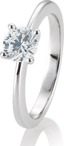 Actual product image Breuning 4 prong set 0.80-1.50 ct. (49, 585/14 K Gold)