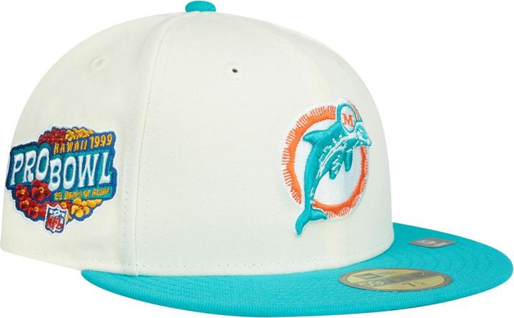 Produktbild New Era 59Fifty Fitted Cap Throwback Miami Dolphins - 7 1/4 (7 1/4)