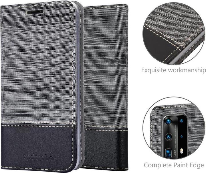 Actual product image Cadorabo Book Jeans Optics Cover (Huawei P40 Pro+)