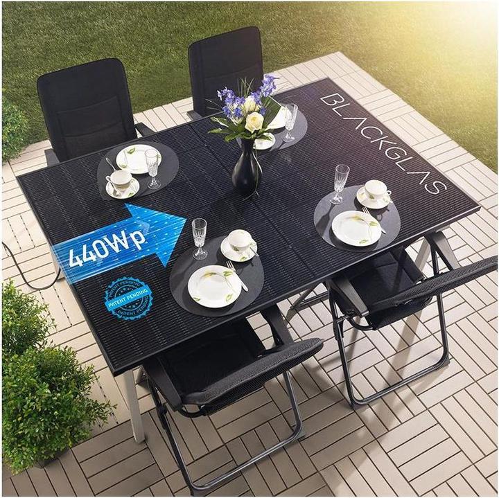 Produktbild Blackglas Solartisch ECOflex (440 W)