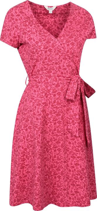 Actual product image Mountain Warehouse Womens/Ladies Santorini Hibiscus Jersey Wrap Dress (46 D)