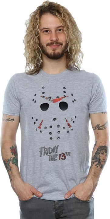 Produktbild Absolute Cult Jason Hockey Mask TShirt (S)
