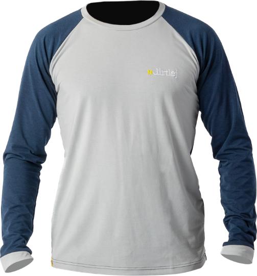 Image du produit dirtlej Mountee drirelease® Merino Longsleeve Jersey, gris/bleu, XL (XL)