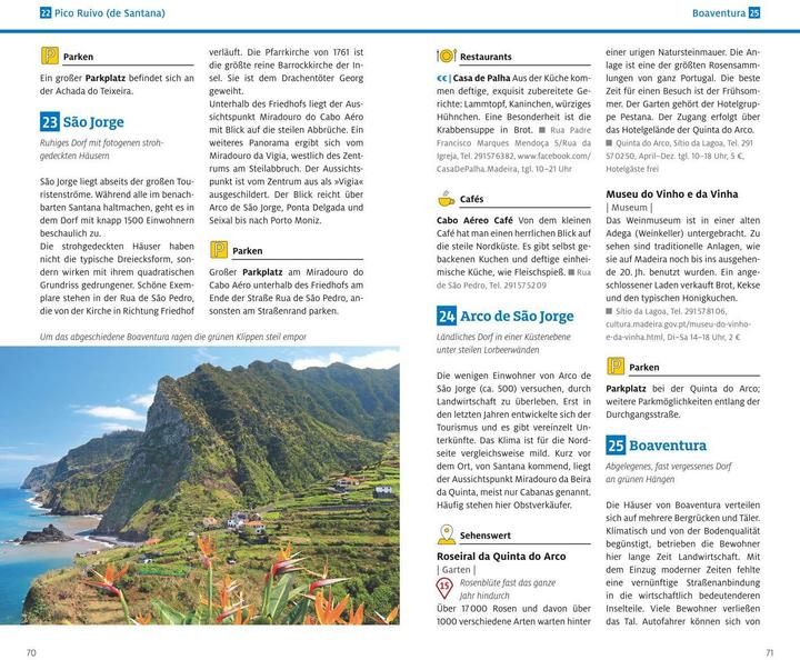 Actual product image Adac Reiseführer Madeira und Porto Santo (German, Oliver Breda, 2024)
