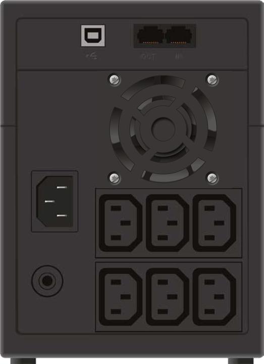 Actual product image Powerwalker VI 2200 SHL IEC UK (2200 VA, 1200 W, Line-interactive UPS)