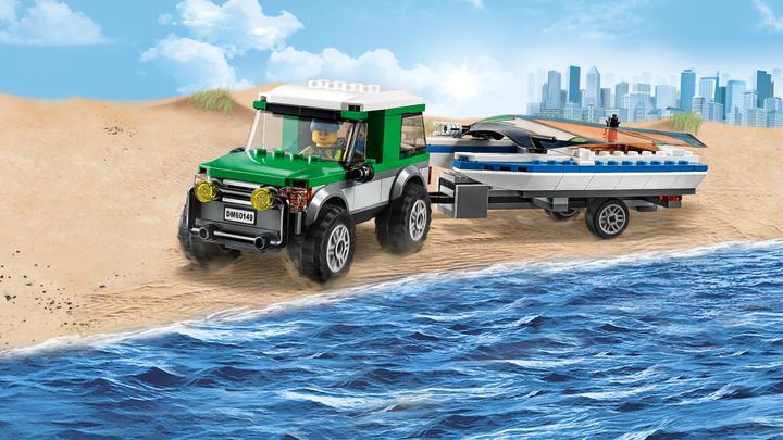 Produktbild LEGO Geländewagen mit Katamaran (60149, LEGO City)