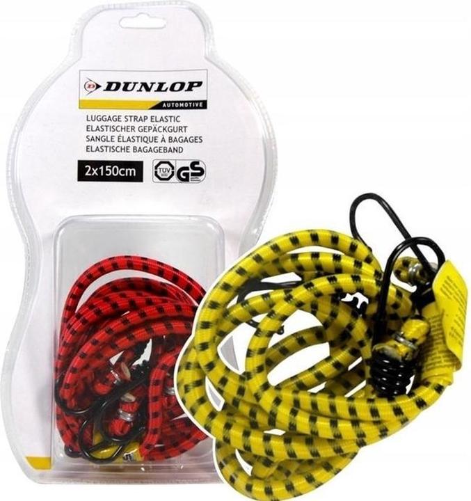 Dunlop Bagageriemen 2x150cm (Rood)