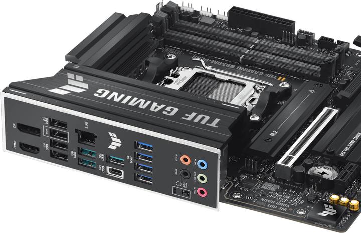 Actual product image ASUS TUF GAMING B850M-PLUS (AM5, AMD B850, mATX)