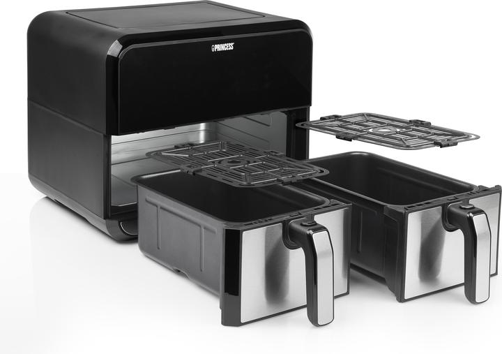 Princess Double Basket Aerofryer Heissluftfritteuse (EU-Stecker)