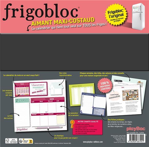 Produktbild Frigobloc maison zen 2025 : de septembre 2024 à décembre 2025 (Harter Einband, Französisch)