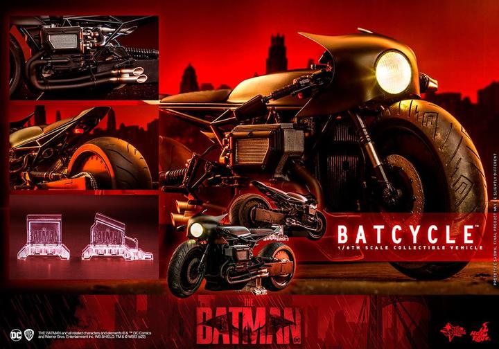Image du produit Hot Toys The Batman Véhicule Movie Masterpiece 1/6 Batcycle 42 cm