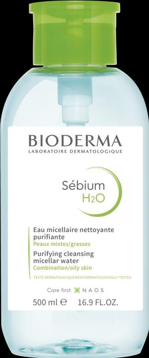 Image du produit Bioderma H2O Pompe Inversée (Eau micellaire, 500 ml)