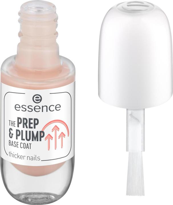 Produktbild essence The prep and plump base coat 8 ml (Transparent, Farblack)