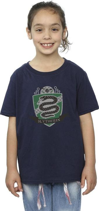 Immagine prodotto Slytherin Chest Badge Maglietta Ragazze (140, 146)