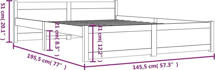 Produktbild VidaXL Camala (140 x 190 cm)