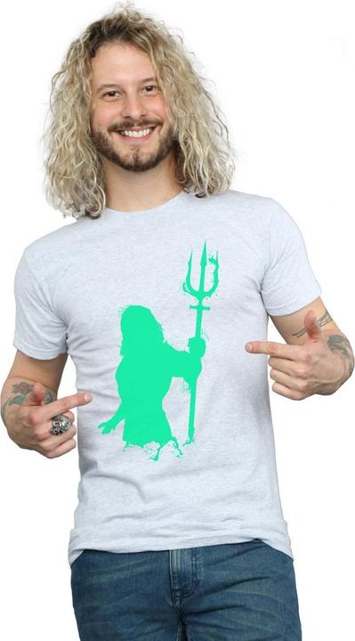 Immagine prodotto Maglietta Aquaman Aqua Silhouette (XL)