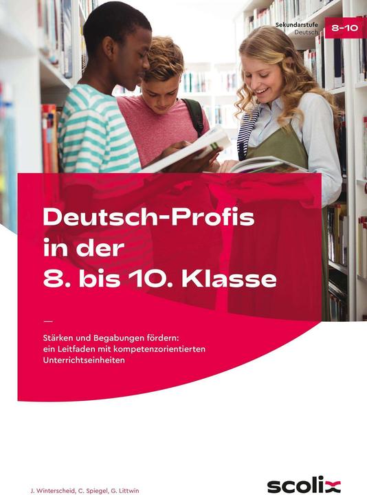 Actual product image Winterscheid:Deutsch-Profis in der 8. b (German, C. Mirror, J. Winterscheid, G. Littwin, 2024)