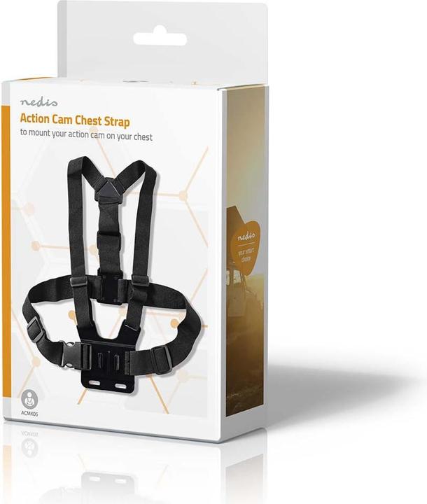 Actual product image Nedis Action Camera Chest Strap