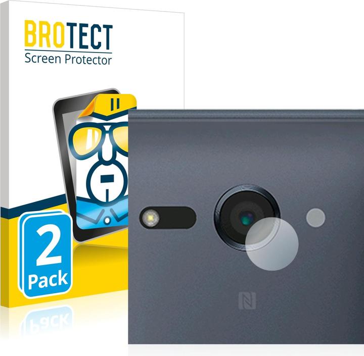 Actual product image BROTECT Screen Protector Clear (2 Piece, Sony Xperia XZ2 Compact)