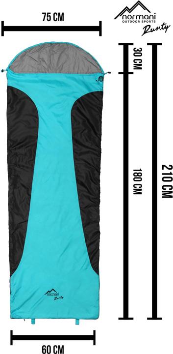 Produktbild Normani Ultralight-Schlafsack Runty (210 cm)