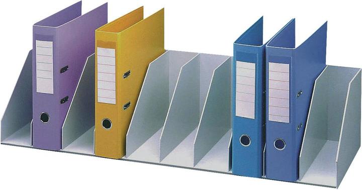 Actual product image Paperflow Slip tray, 10 compartments, fixed division, grey polystyrene, 10 compartments, compartment width: (A4)