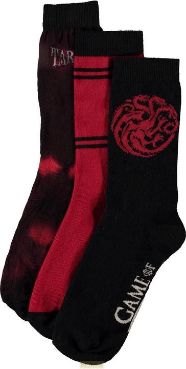 Difuzed HOUSE OF THE DRAGON - Pack de 3 paires de chaussettes Homme (T39-42) (3er Pack, 39, 42)
