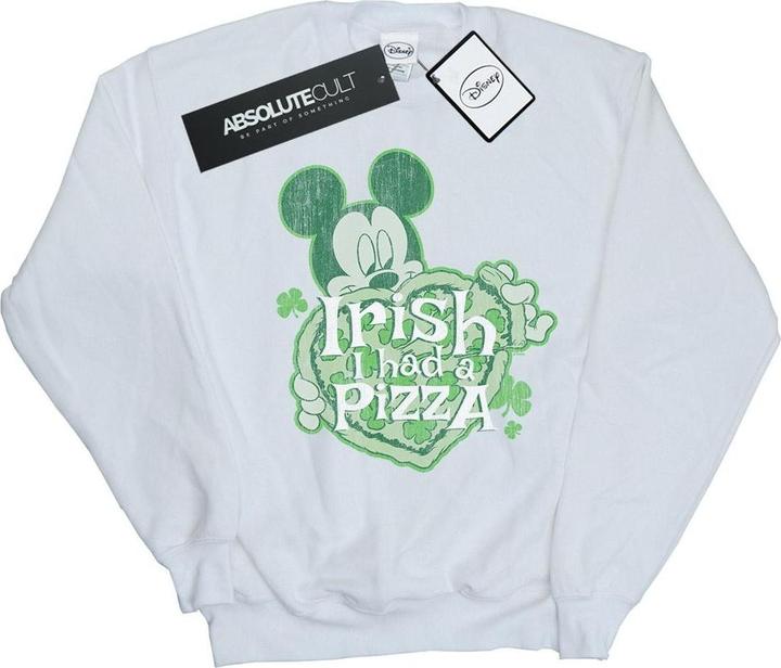 Produktbild Disney Mickey Mouse Shamrock Pizza Sweatshirt (XXL)