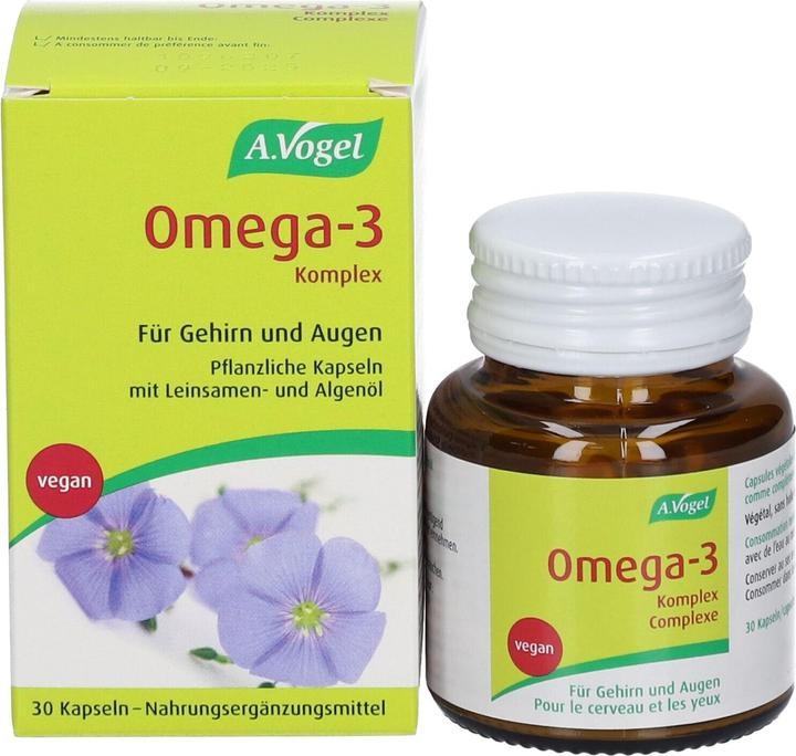 Actual product image A. Vogel Omega3 complex (30 Piece, Capsules, 100 g)