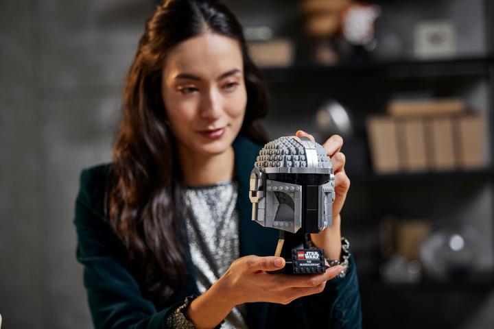 Produktbild LEGO Mandalorianer Helm (75328, LEGO Star Wars)