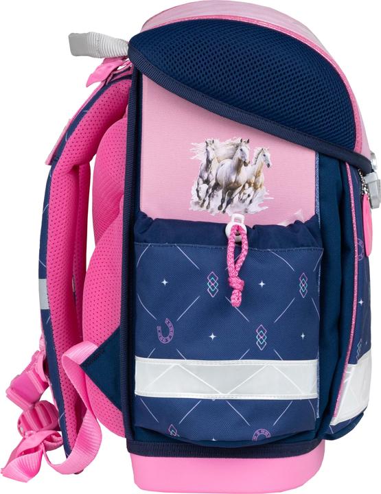 Produktbild Belmil CLASSY Schulrucksack 4-teiliges-Set Amazing Horses (19 l)