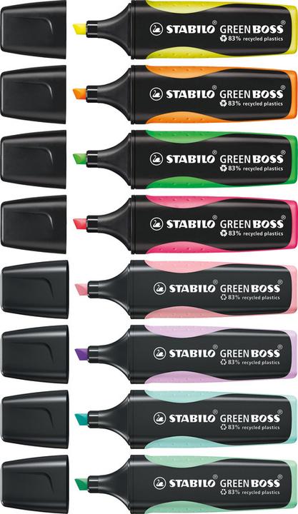 Image du produit STABILO Surligneur GREEN BOSS (Orange, 2 mm, 1 x)